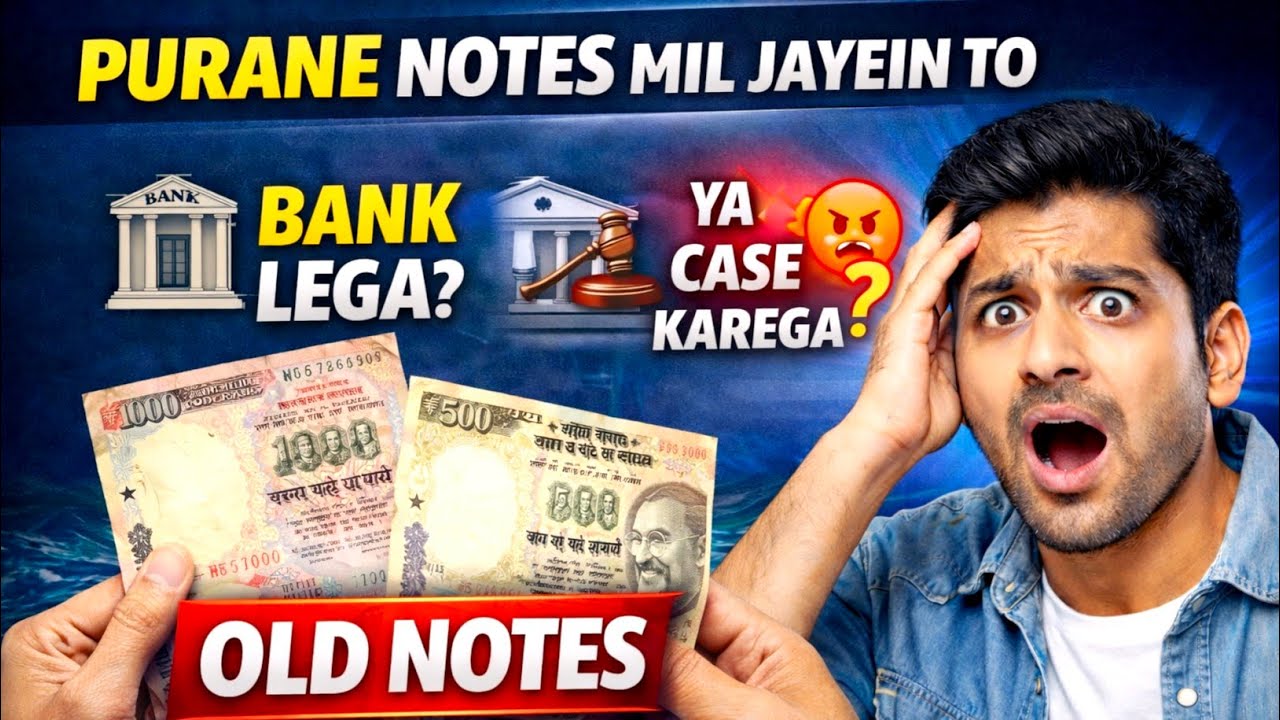 Purane Note Purane Notes Mil Jayein To Bank Lega Ya Case Karega? | Sach 2025 - YouTube