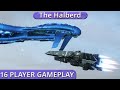 NEW Halberd Destroyer Gameplay NEW Map Halo Reach 