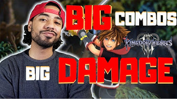 Kingdom Hearts 3 Walkthrough How-to do Big Combos | kh3 guide