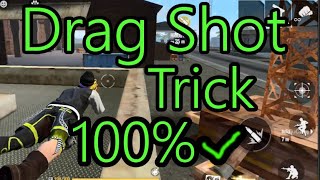 free fire Drag Shot Trick classic squad game  garena free fire screenshot 5