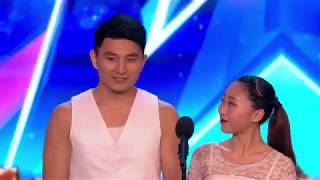 Gao Lin & Liu Xin stun with their elegant acrobatics | Auditions Week 2 | Britain’s Got Talent 2017