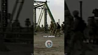 Why Marines Carved Their Names Into That Bridge #combathistory #fallujah #shorts