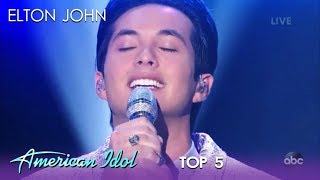 Laine Hardy: Shows Off His VOCALS With An Elton John Song | American Idol 2019