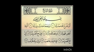 سورة الشرح ، الشيخ أحمد العجمي  .