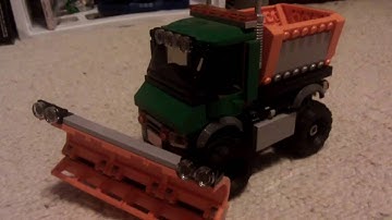 Official Lego Unimog Snow Plow!