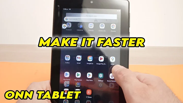 Onn Tablet: How to Make it Faster (Fix Lag)