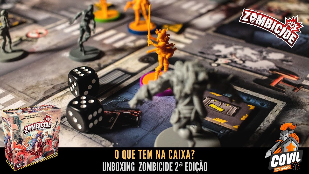 O que Tem na Caixa? Unboxing Zombicide Undead or Alive - Novidades -  Compara Jogos