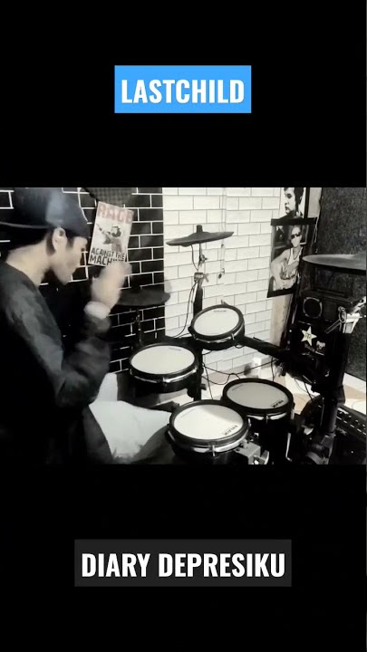 DIARY DEPRESIKU- LASTCHILD #lastchild #diarydepresiku #drumcover #poppunk #shorts