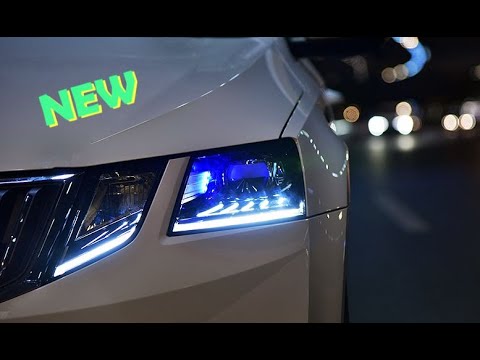 Škoda / FULL led HEADLIGHT retrofit - YouTube