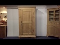 19th Century Single Antique Wardrobe - (Dismantles)- Pinefinders Old Pine Furniture Warehouse 19th Century Single Antique Wardrobe - (Dismantles)- Pinefinders Old Pine Furniture Warehouse