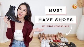 SHOES ESSENTIALS 2022 | 6 Must Have Shoes in Wardrobe ❤
