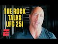 Dwayne Johnson talks Fight Island, UFC 251 & Usman vs. Masvidal