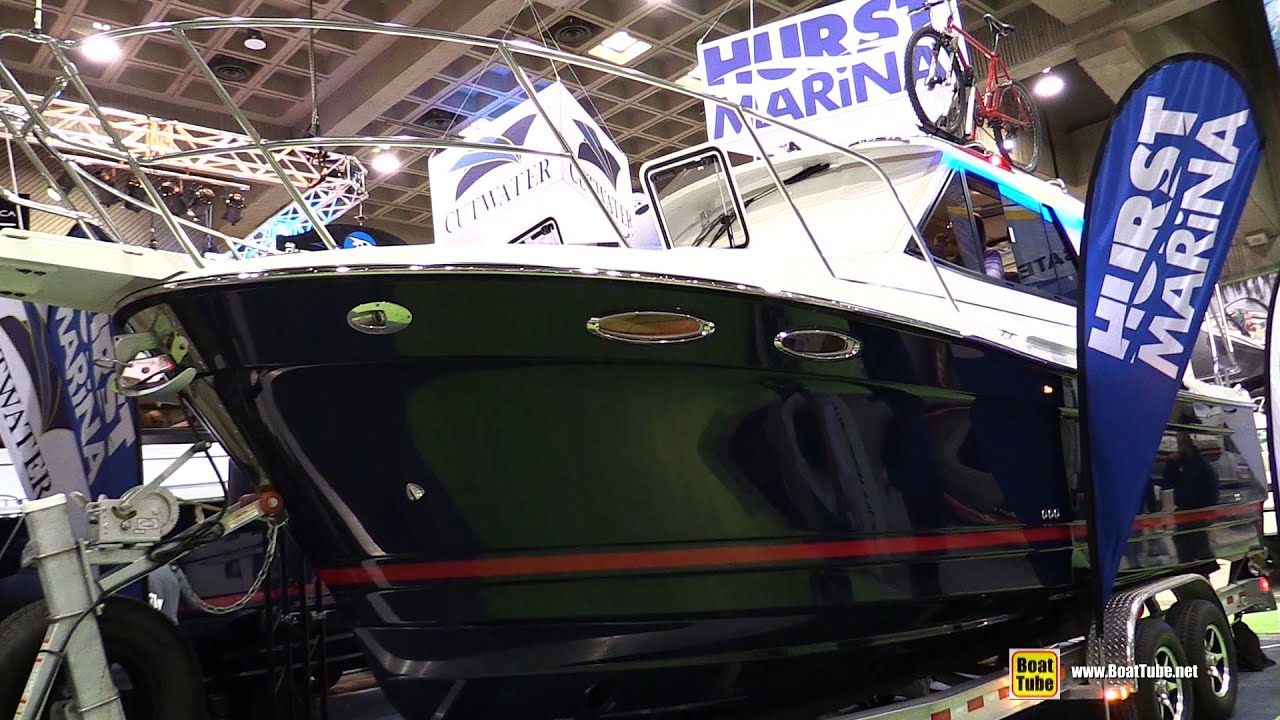 2015 Cutwater 26 Motor Boat Walkaround 2015 Montreal Boat Show