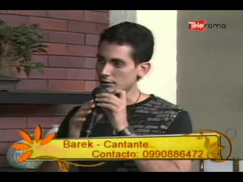 Barek cantante