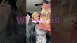 How to install a synthetic wig🥰in my amazon store front check description #slayathome #grwm #shorts