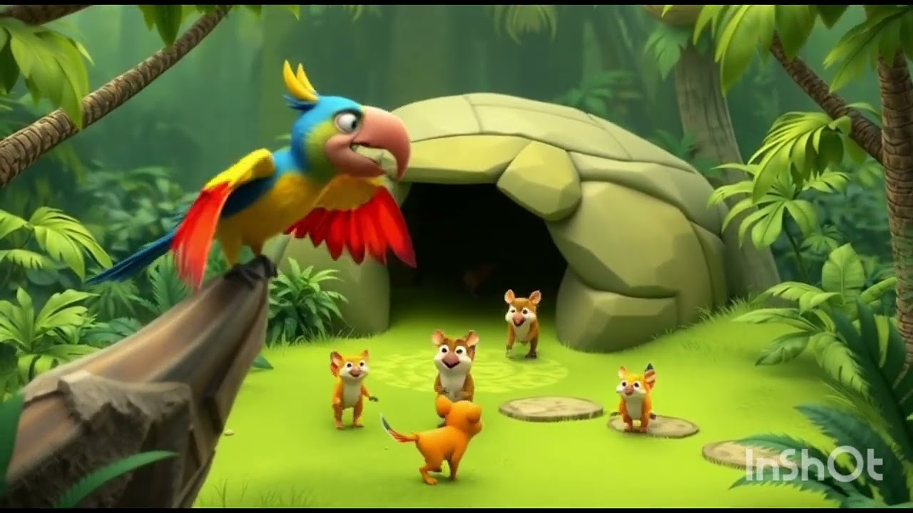 Tota or chidya ki kahani || तोता और चिड़िया की कहानी || Hindi Rhyme 