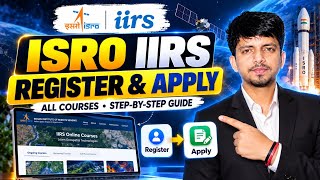How to Apply for ISRO IIRS Online Courses | Registration & Login Step-by-Step