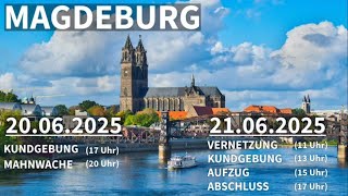 Live ❗️ #Magdeburg - Deutschland steht auf 21.06.2025