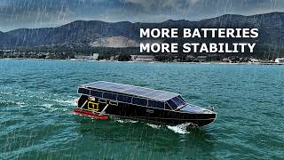 Upgrading My Solar Boat in Rainy Spain [Trimaran & 30 kWh Batteries]
