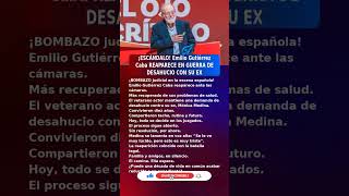 💥Emilio Gutiérrez Caba (83) DEMANDA DE DESAHUCIO CONTRA SU EX (2026) #UltimaHora #España