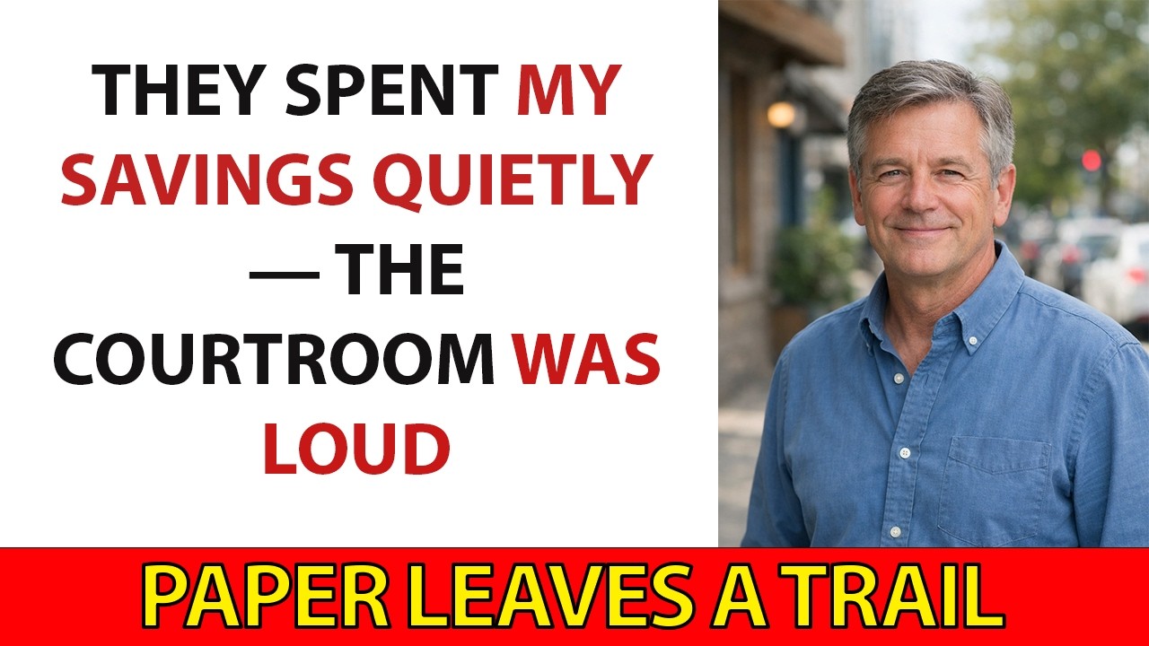 They Spent My Savings Quietly — The Courtroom Was Loud.