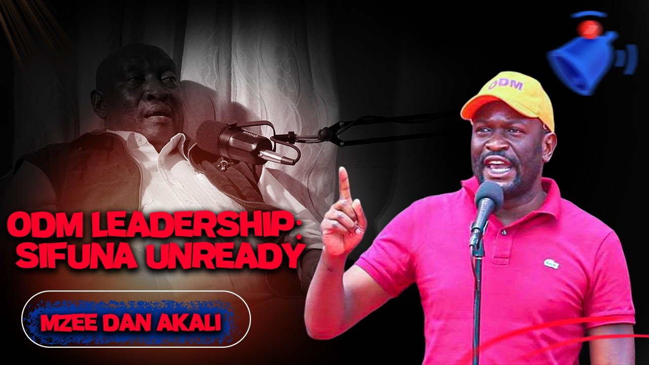 After RAILA ODINGA : Is EDWIN SIFUNA The  Right Leader For ODM? The SHOCKING Truth!