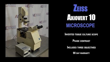 Zeiss Axiovert 10 inverted microscope (4768S SCOPE)