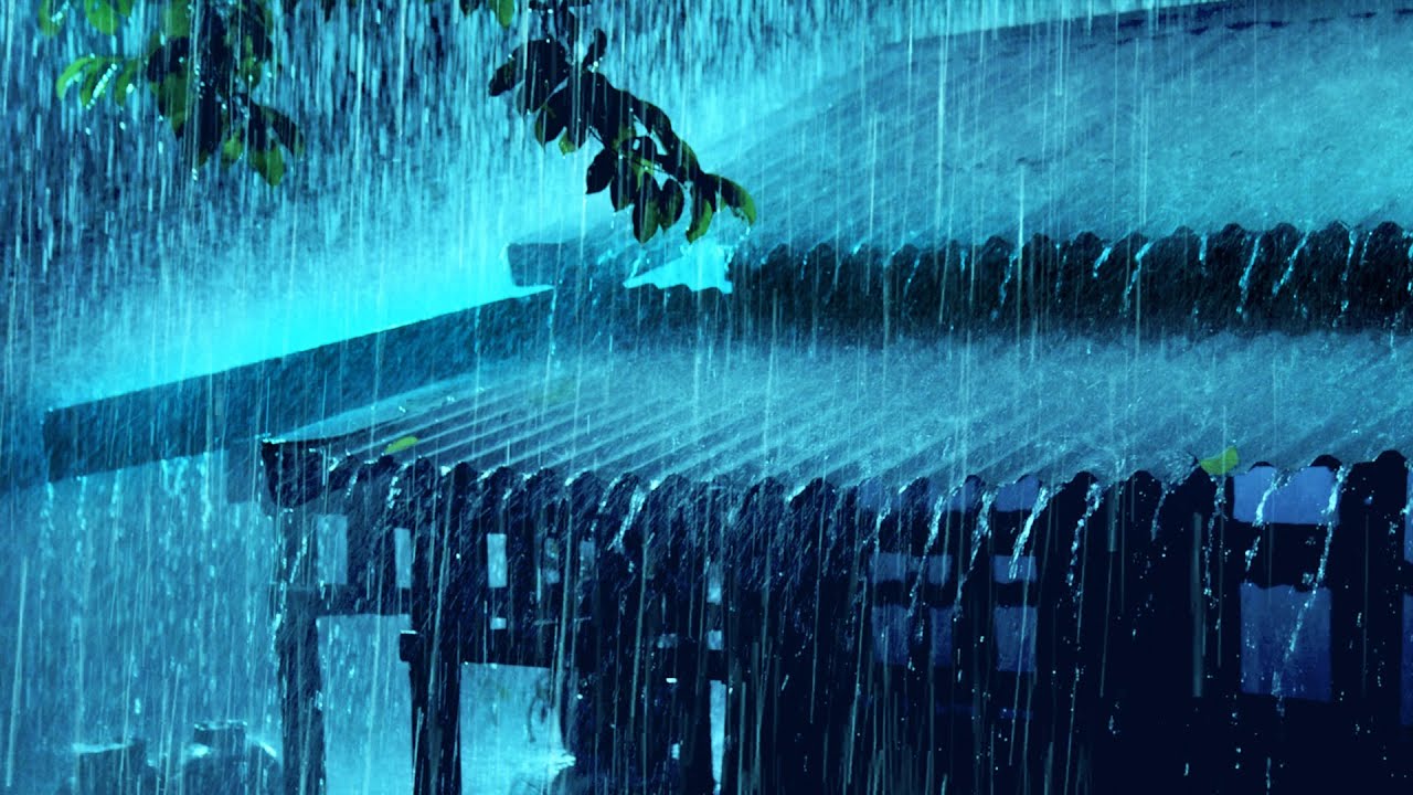 Sueño Profundo Perfecto Durante Noche Lluviosa ⚡ Sonidos De Lluvia Intensa Para Dormir y Truenos ★6