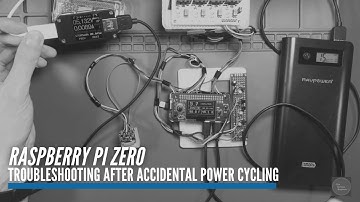 Troubleshooting the Raspberry Pi Zero W and After Accidentally Power Cycling It.