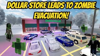 Greenville, Wisc Roblox l Dollar Store Zombie Evacuation *CHASE* Rp