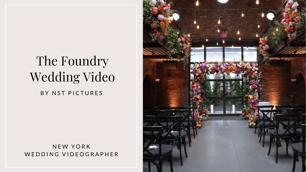 The Foundry Wedding w/ Jose Rolon Events :: Queens NY Videographer :: NST Pictures