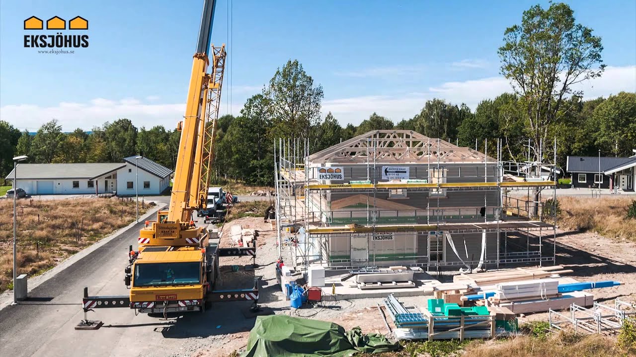 Eksjöhus bygger nytt tvåplanshus i Eksjö