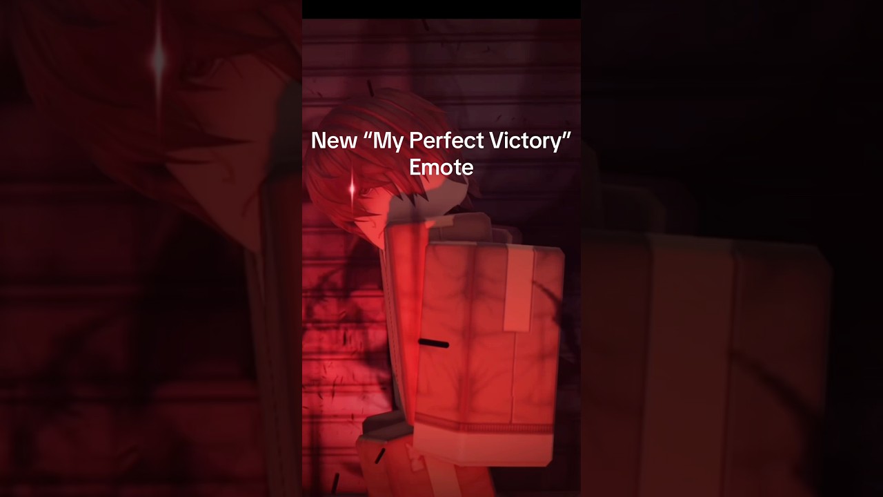 New “My Perfect Victory” Emote 