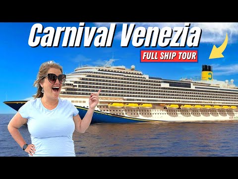 Carnival Venezia FULL Ship Tour! Carnival's NEWEST Ship!