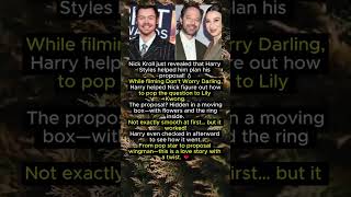 Nick Kroll just revealed a surprising proposal helper—Harry Styles! #hypehouse #chasehudson