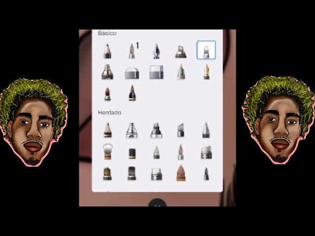 COMO FAZER CARICATURA + SOMBRAS QUASE REALISTA - FP DO TREM BALA