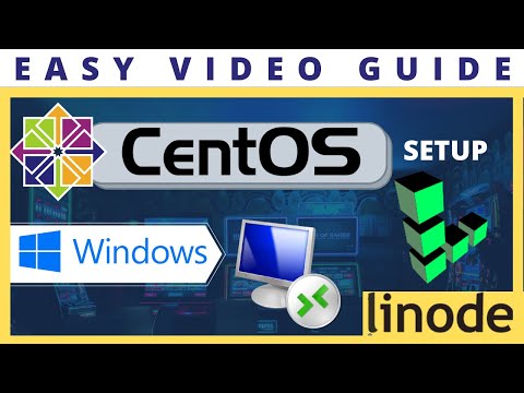 Centos 8 setup with Linode full video tutorial Windows RDP and Desktop Gui - how to install