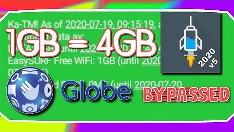 How to Bypass GoWatch&Surf | GLOBE & TM HACK