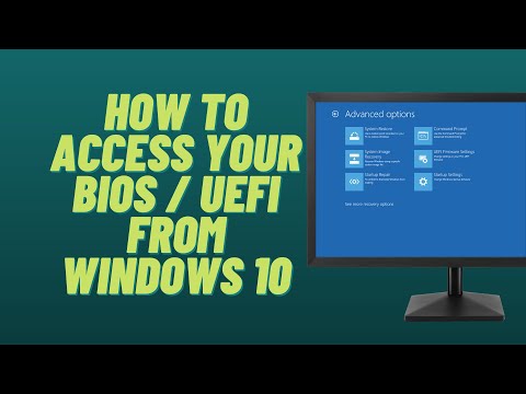 How do I boot into UEFI BIOS?