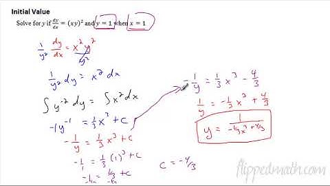 Calculus (Version #2) - 10.4 Separation of Variables