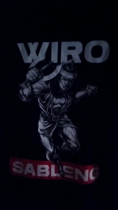 #collection #tshirt #baju kaos elite Wiro Sableng #siap sableng #william Turner from Wickham channel