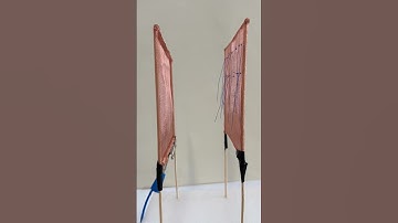 Uniform electric field #explorephysics physicsfun