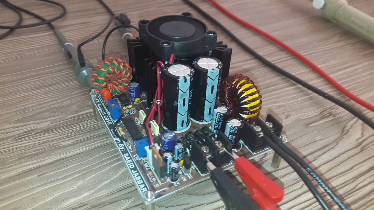 180W Buck Converter with TL494 - YouTube