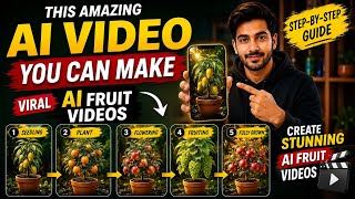 How to Make Viral AI Fruit Growth Videos on Mobile | Step-by-Step AI Video Tutorial screenshot 2