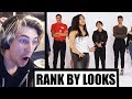 xQc Reacts to Rank Me From Most Attractive to Least Attractive (Amalia) | Lineup | Cut | Episode 8