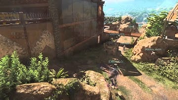 Tomahawk Across The Map on Hunted! Call of Duty Black Ops 3 Awesome Combat Axe Kill