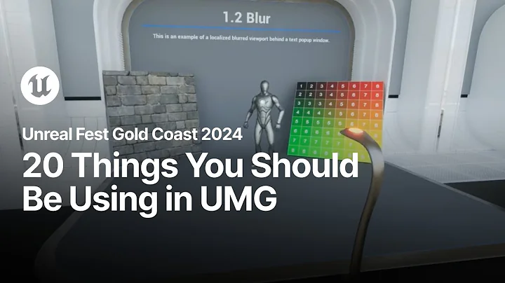20 Things You Should Be Using in Unreal Motion Graphics (UMG) | Unreal Fest Gold Coast 2024