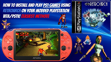How To Play PlayStation 1 Games On Your PS Vita Or PSTV By Using RetroArch!