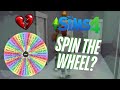 Spinning the Wheel to Decide My Sim's Day and Getting a Divorce
