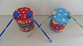 DIY Shaker Tambourine l Kids Craft l How to Video - YouTube